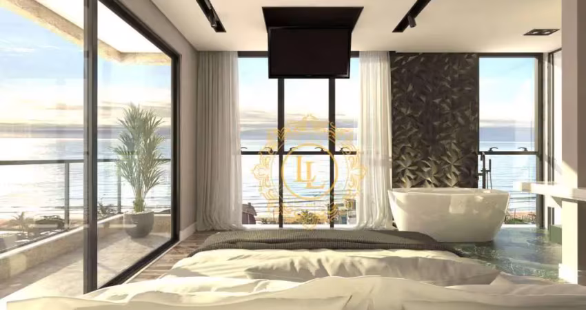 Apartamento com vista mar e 2 suítes à venda, Praia Brava - Itajaí/SC