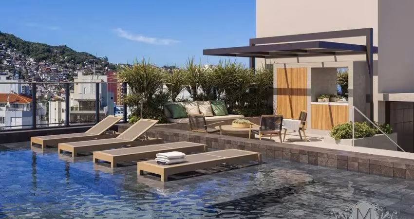 Apartamento com 2 quartos à venda na Rua Desembargador Urbano Salles, Centro, Florianópolis