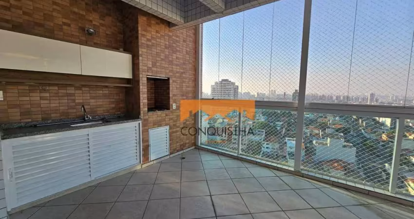 Apartamento duplex com 4 dormitórios à venda, 208 m² por r$ 1.889.000,00 - jardim do mar - são bernardo do campo/sp
