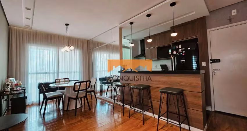 Apartamento com 2 dormitórios à venda, 77 m² por r$ 770.000,00 - vila caminho do mar - são bernardo do campo/sp