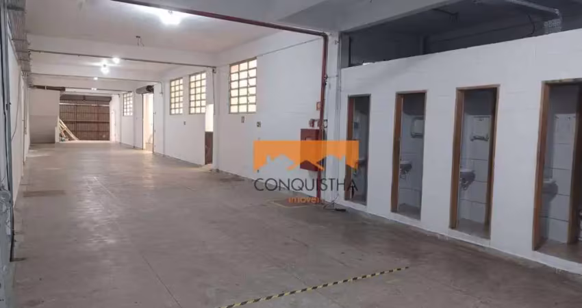Galpão para alugar, 875 m² por r$ 31.117,00/mês - vila guarani (zona sul) - são paulo/sp