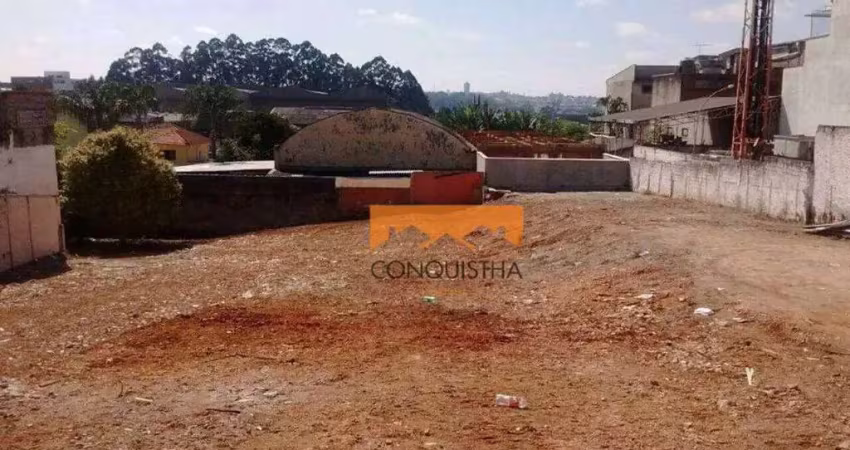 Terreno para alugar, 1762 m² por r$ 22.865,56/mês - campestre - santo andré/sp