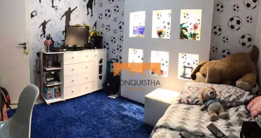 Apartamento com 3 dormitórios à venda, 60 m² por r$ 440.000,00 - parque erasmo assunção - santo andré/sp