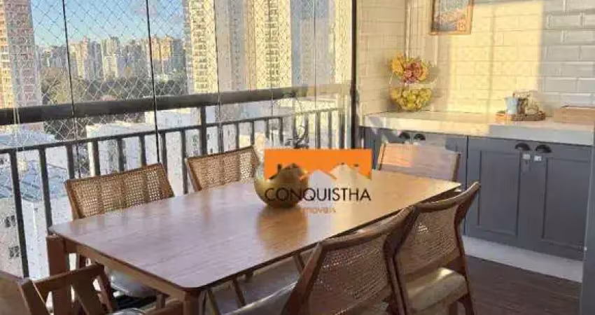 Apartamento com 3 dormitórios à venda, 88 m² por r$ 935.000 - jardim - santo andré/sp