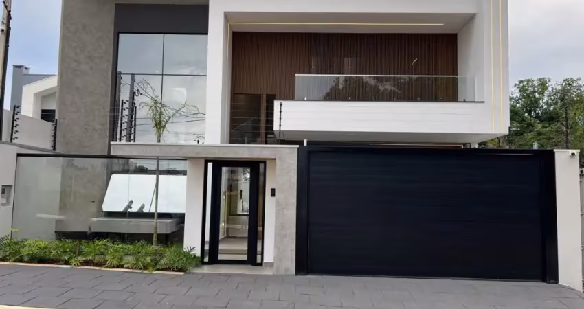 Sobrado alto padrão com piscina e espaço gourmet, e automação