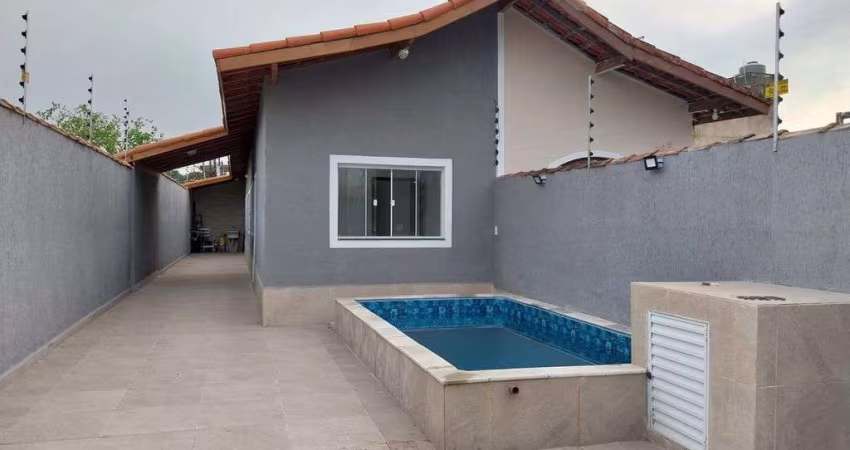 CASA NOVA 3 QUARTOS COM PISCINA EM ITANHAÉM!