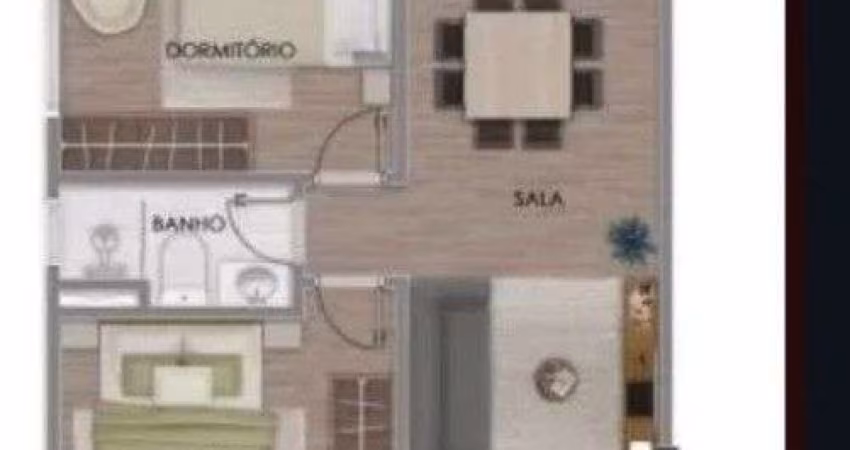 Apartamento com 2 quartos à venda em Aviação, Praia Grande 