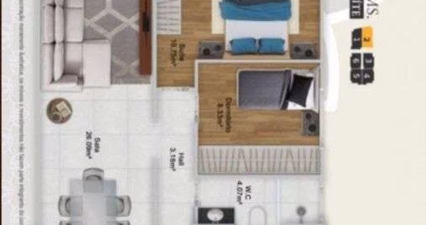 Apartamento à Venda em Aviação, Praia Grande - SP