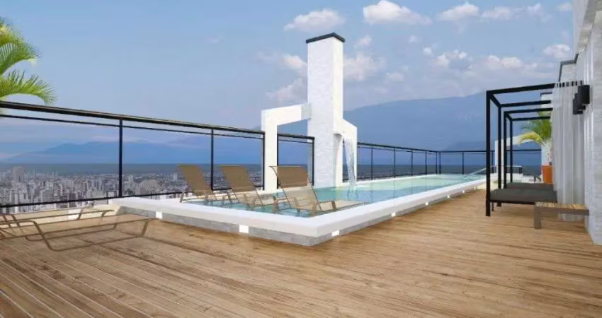 Apartamento à venda em guilhermina, praia grande - sp