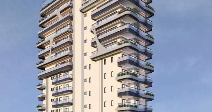 1 dorm sendo suíte - piscina borda infinita guilhermina, praia grande