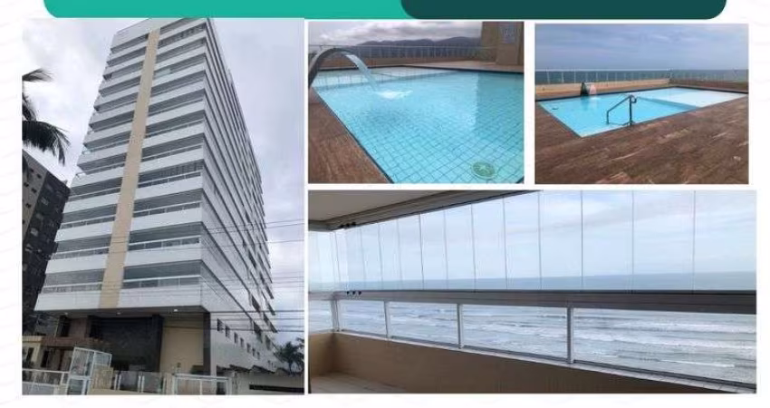 Sensacional Apartament 3 quartos no Jardim Real Praia Grande - frente mar