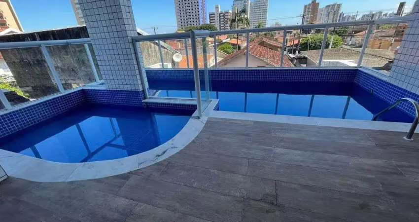 Oport exclusiva: apartamento com vista parcial para o mar- maracanã, p. grande