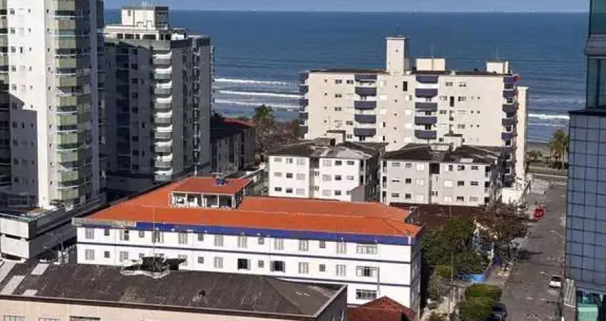 Apartamento 02dormitório sendo 1 suíte com vista mar no caiçara