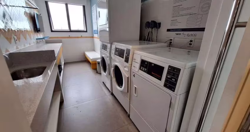 Apartamento 1 dormitório suíte lazer completo no boqueirão santos