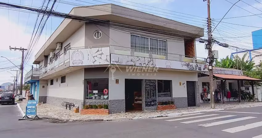 Prédio comer/residencial, 500 m²,  com apto 4 dm., cordeiros, itajaí - sc