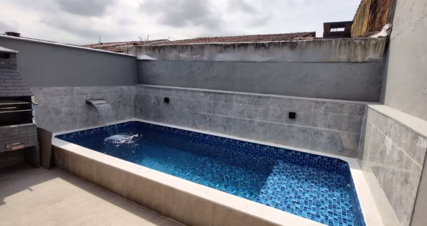 Casa nova à venda com 3 quartos em Mongaguá SP