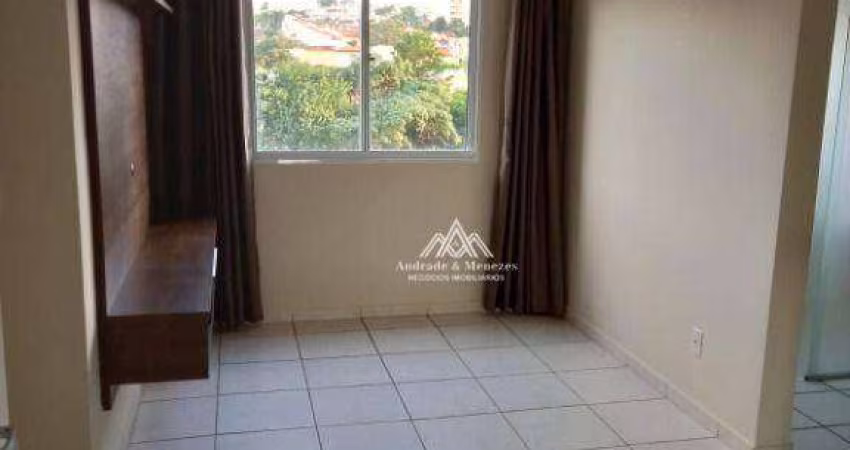 Apartamento com 2 dormitórios para alugar, 46 m² por R$ 1.650/mês - Lagoinha - Ribeirão Preto/SP