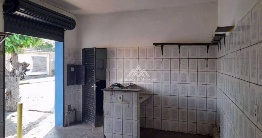 Salão para alugar, 20 m² por R$ 815,00/mês - Vila Tibério - Ribeirão Preto/SP