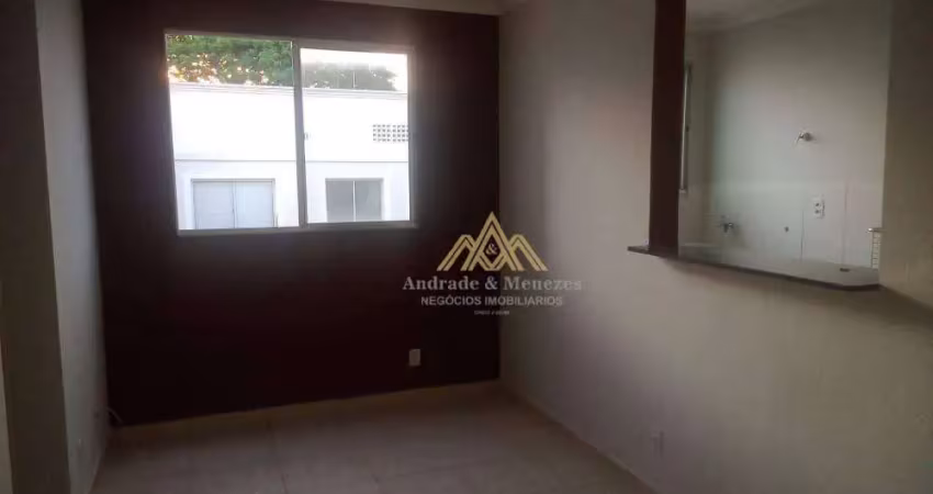 Apartamento com 2 dormitórios à venda, 45 m² por r$ 145.000,00 - parque são sebastião - ribeirão preto/sp