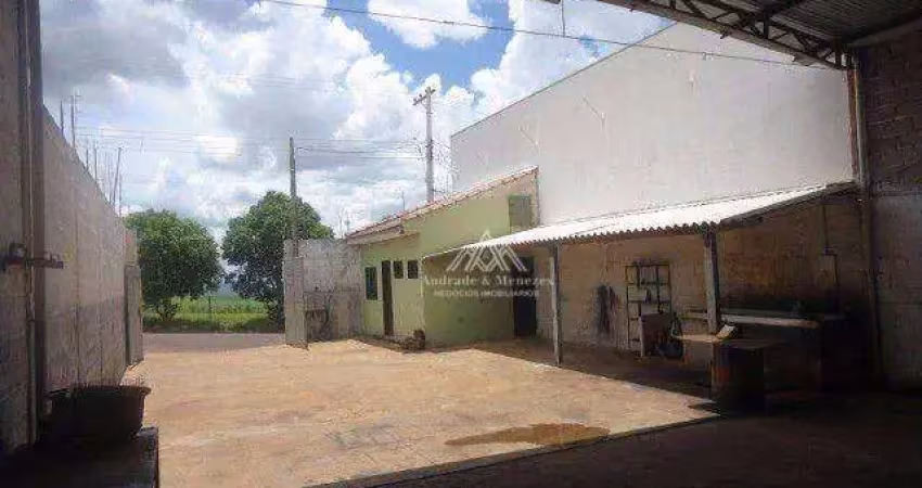 Galpão à venda, 153 m² por r$ 425.000,00 - jardim santana - cravinhos/sp
