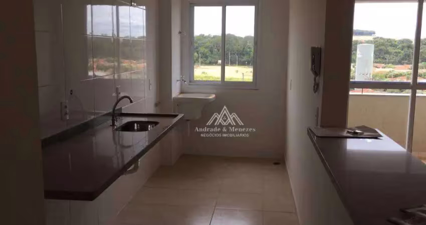 Apartamento com 2 dormitórios para alugar, 56 m² por r$ 1.600/mês - parque são sebastião - ribeirão preto/sp