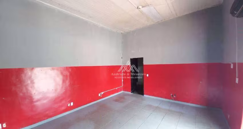 Salão para alugar, 80 m² por r$ 1.650,00/mês - campos elíseos - ribeirão preto/sp