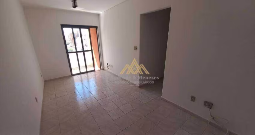 Apartamento com 3 dormitórios para alugar, 68 m² por R$ 1.601,40/mês - Centro - Ribeirão Preto/SP