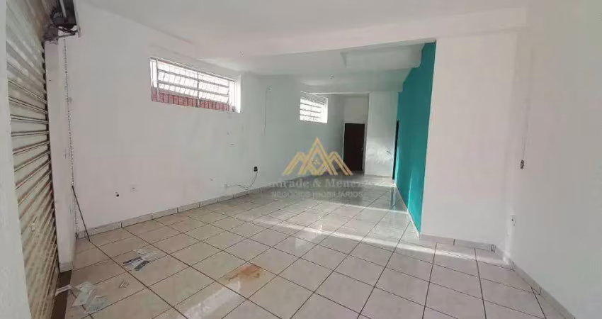 Salão para alugar, 63 m² por r$ 1.400/mês - sumarezinho - ribeirão preto/sp