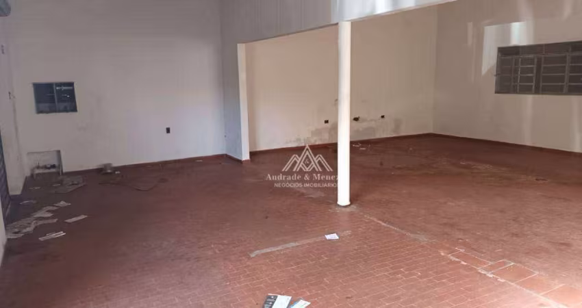 Salão para alugar, 161 m² por R$ 2.400,00/mês - Vila Tamandaré - Ribeirão Preto/SP