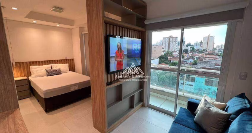 Apartamento com 1 dormitório para alugar, 36 m² por R$ 1.790/mês - Centro - Ribeirão Preto/SP