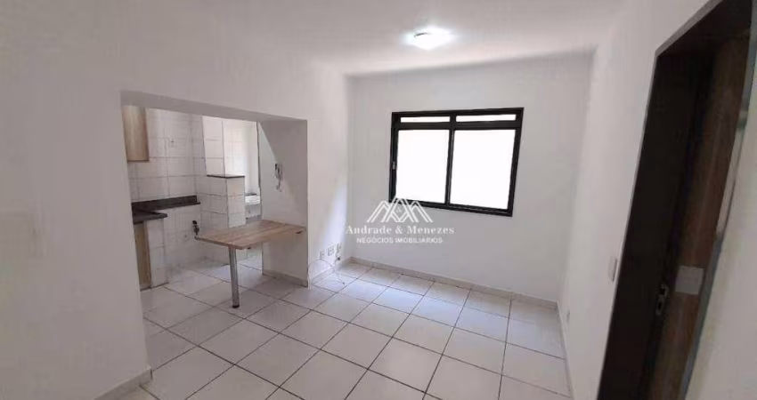 Apartamento com 1 dormitório para alugar, 32 m² por R$ 1.583,89/mês - Vila Monte Alegre - Ribeirão Preto/SP