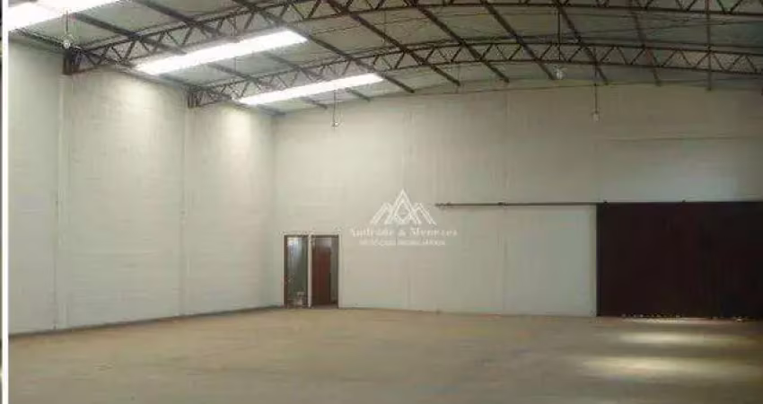 Barracão para alugar, 600 m² por R$ 7.000,00/mês - Distrito Industrial - Brodowski/SP