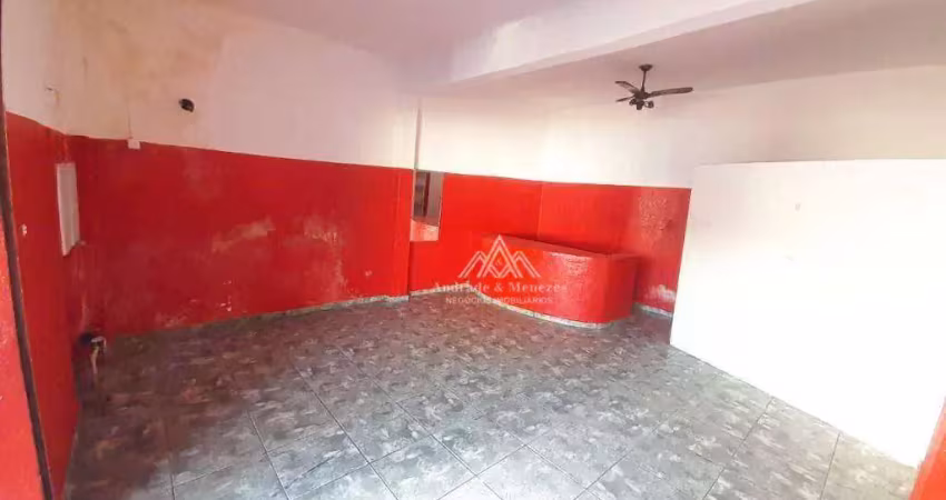 Salão para alugar, 30 m² por R$ 720/mês - Jardim Jandaia - Ribeirão Preto/SP