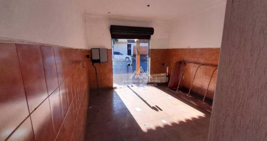 Salão para alugar, 55 m² por R$ 750,00/mês - Ipiranga - Ribeirão Preto/SP