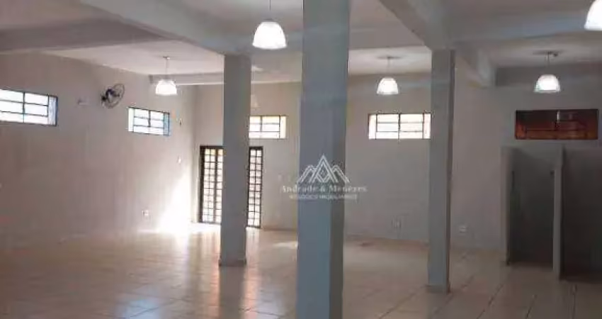 Salão para alugar, 200 m² por r$ 1.897,50/mês - jardim heitor rigon - ribeirão preto/sp