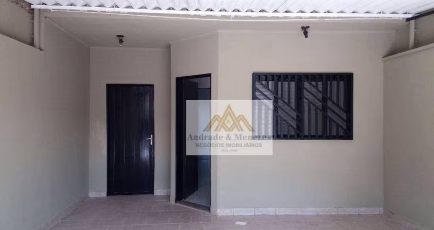 Casa com 2 dormitórios para alugar, 107 m² por R$ 1.443,39/mês - Planalto Verde - Ribeirão Preto/SP