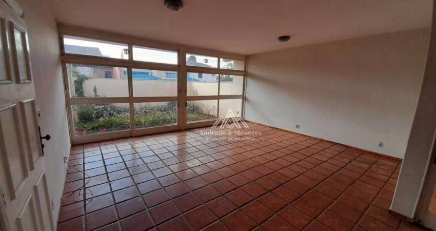 Casa com 3 dormitórios para alugar, 193 m² por R$ 6.235,78/mês - Jardim América - Ribeirão Preto/SP
