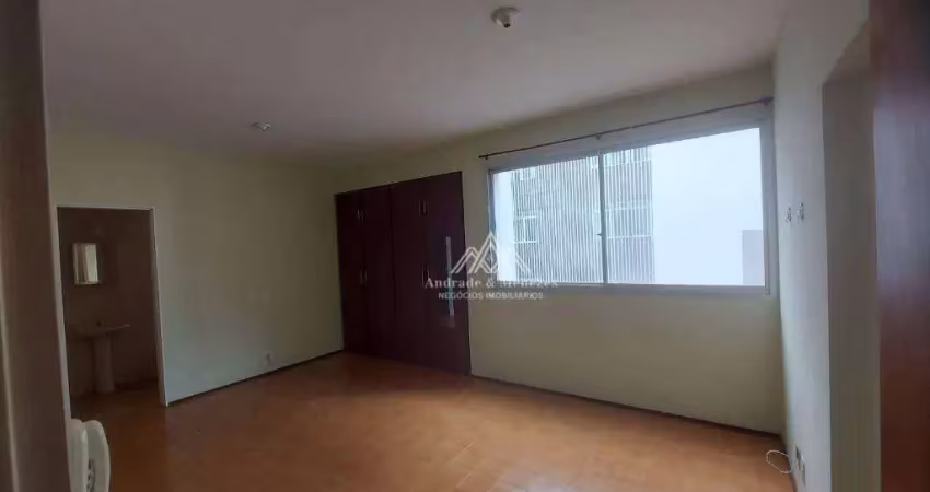 Kitnet com 1 dormitório para alugar, 34 m² por r$ 1.261,48/mês - centro - ribeirão preto/sp