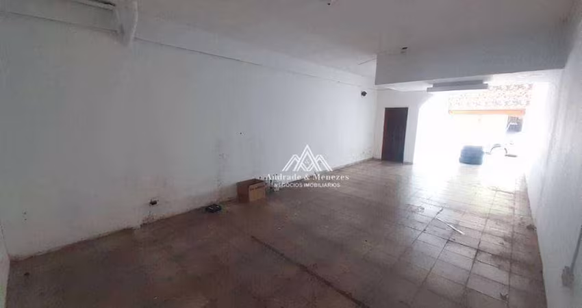Salão para alugar, 60 m² por R$ 1.351,45/mês - Ipiranga - Ribeirão Preto/SP