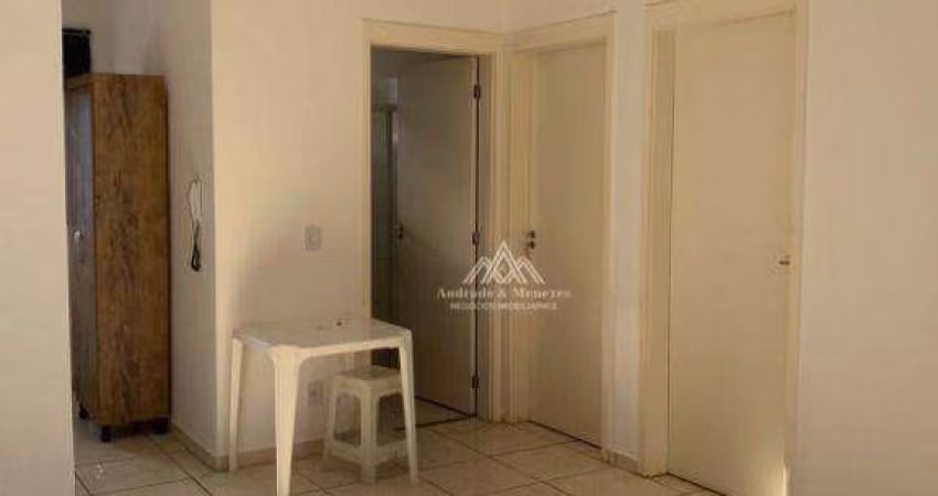 Apartamento com 2 dormitórios à venda, 42 m² - Ipiranga - Ribeirão Preto/SP