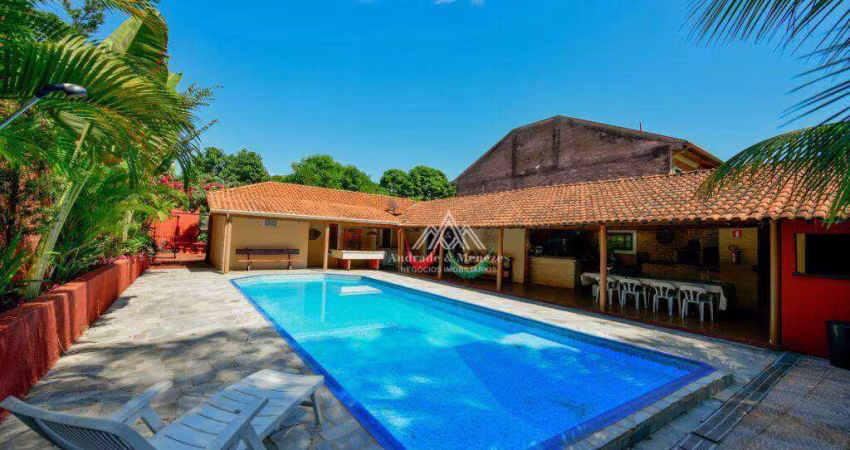 Rancho com 3 dormitórios à venda por R$ 2.000.000,00 - Jardim das Palmeiras - Ribeirão Preto/SP
