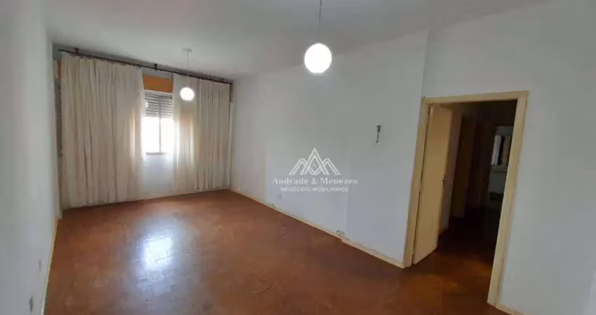 Apartamento com 2 dormitórios para alugar, 96 m² por r$ 1.200,00/mês - centro - ribeirão preto/sp