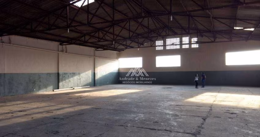 Galpão para alugar, 1593 m² por R$ 17.000,00/mês - Parque Industrial Tanquinho - Ribeirão Preto/SP