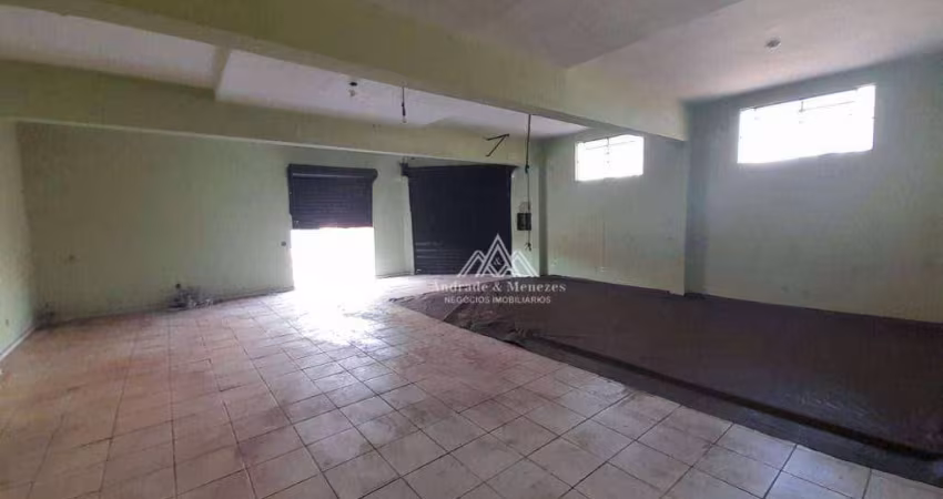Salão para alugar, 140 m² por R$ 1.600,00/mês - Vila Albertina - Ribeirão Preto/SP