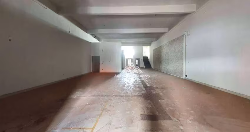 Salão para alugar, 430 m² por r$ 9.611,10/mês - ipiranga - ribeirão preto/sp