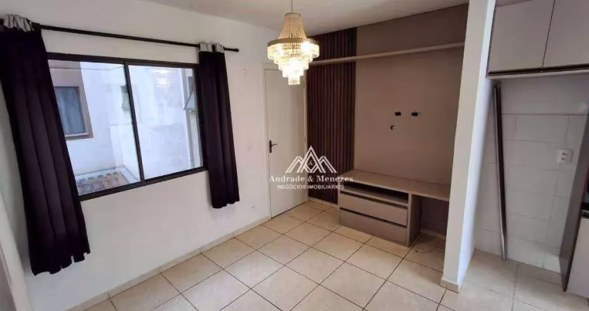Apartamento com 2 dormitórios para alugar, 45 m² por r$ 1.942,92/mês - parque industrial lagoinha - ribeirão preto/sp