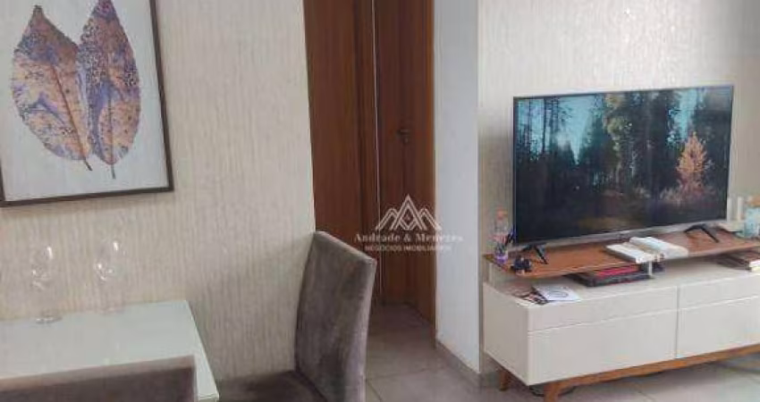 Apartamento com 2 dormitórios à venda, 52 m² por R$ 353.000 - Distrito de Bonfim Paulista - Ribeirão Preto/SP