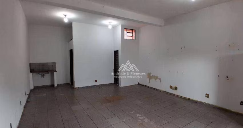 Salão para alugar, 48 m² por R$ 1.150/mês - Vila Albertina - Ribeirão Preto/SP