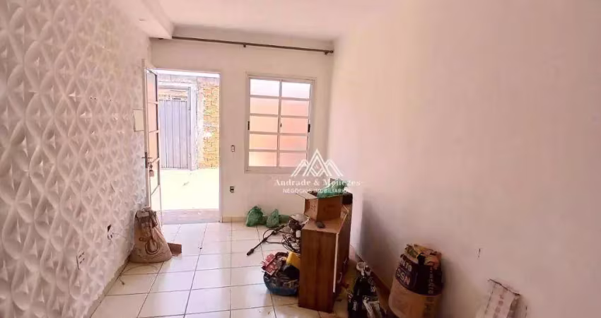 Casa com 2 dormitórios para alugar, 46 m² por r$ 1.200/mês - jardim cristo redentor - ribeirão preto/sp