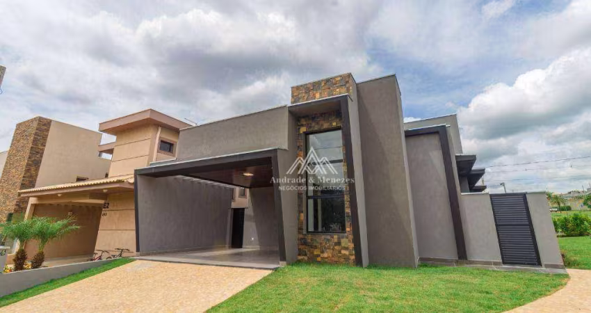 Casa com 3 dormitórios à venda, 147 m² por R$ 1.100.000,00 - Condomínio Buona Vita Ribeirão - Ribeirão Preto/SP